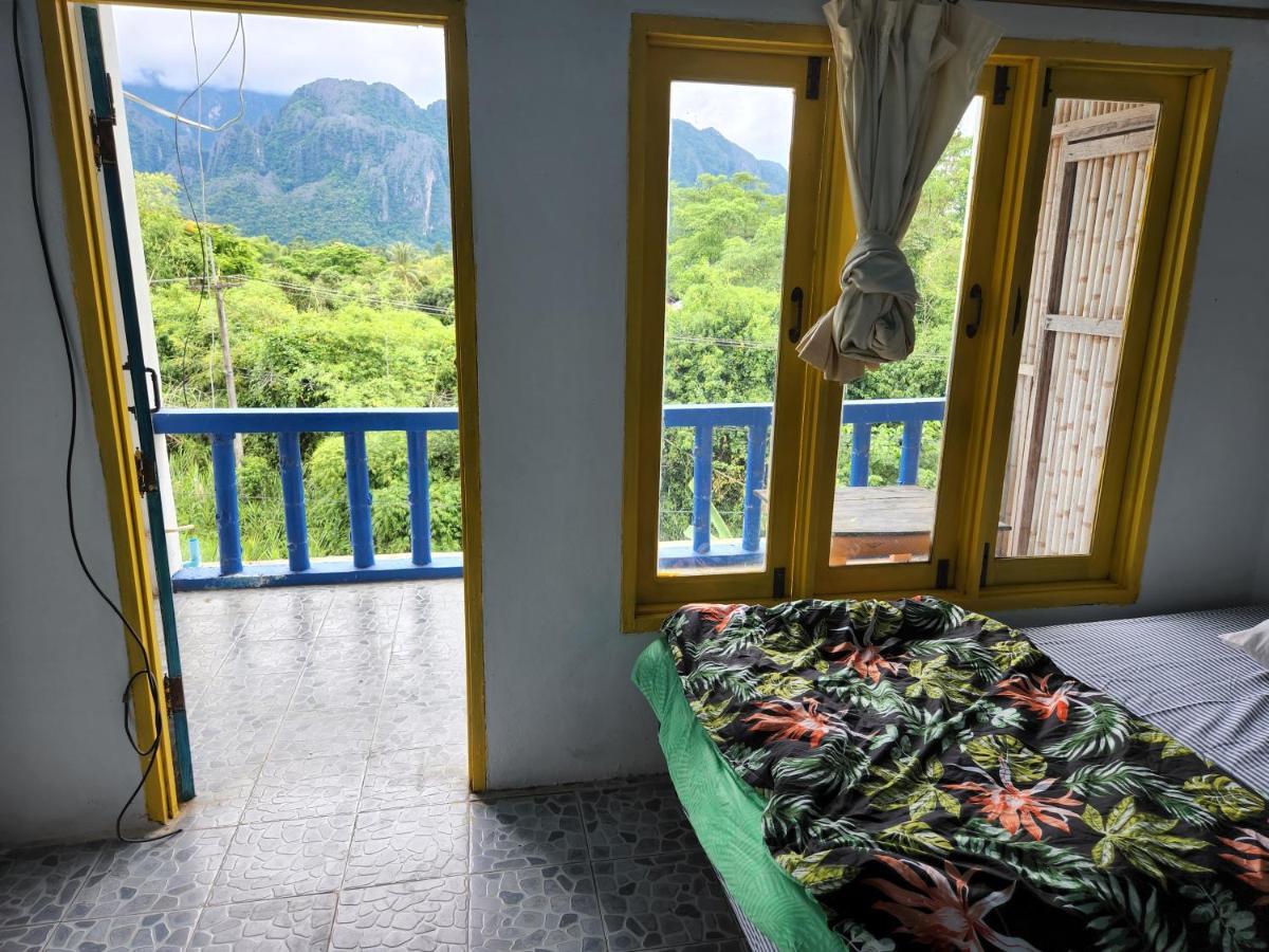 Blue Guesthouse 방 비엥 외부 사진